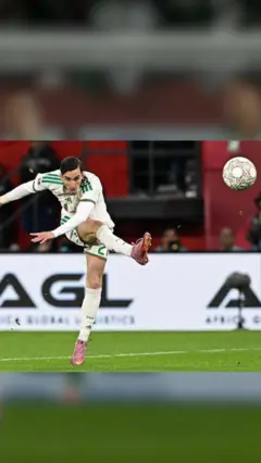  زيدان ينتفض فرحا ودراجي يعيد مشاهدة هدف بولبينة القاتل أمام الكونغو