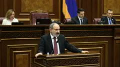 Paşinyanın Ermənistan Milli Məclisində çıxışı, 14 apr. 2021