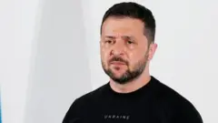Ukraine President Volodymyr Zelensky