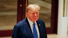 الرئيس السابق دونالد ترامب