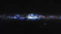 Mapa de la Vía Láctea realizado en base a neutrinos