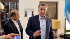 فیض حمید در هتل در کابل