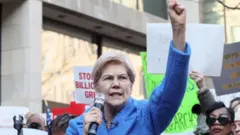 La senadora demócrata Elizabeth Warren.