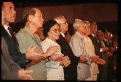 C﻿ác lãnh đạo Việt Nam dự một sự kiện trong nước, ảnh năm 1993