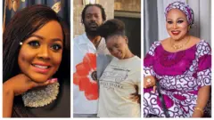 Aworan Helen Paul, Adekunle Gold ati Bukky Wright
