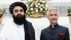 மீண்டும் ஆட்சிக்கு வந்த பிறகு, ஒரு மூத்த தாலிபான் அமைச்சர் இந்தியாவுக்குப் பயணம் மேற்கொள்வது இதுவே முதல் முறை.