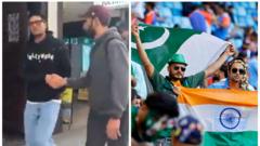 شبھمن گل سے مصافحے کی کوشش اور پاکستان زندہ باد کا نعرہ: ’کاش نعرے میچ جتوا سکتے‘