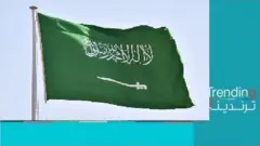 العلم السعودي