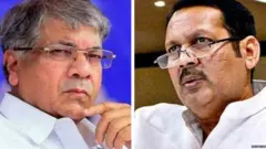 प्रकाश आंबेडकर आणि उदयनराजे भोसले