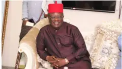 Dave Umahi onye nwetere mmeri n'ụlọikpe maka okwu chọrọ ịchụtụ ya n'ọkwa ọche dịka gọvanọ