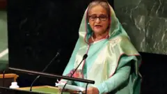 শেখ হাসিনা।