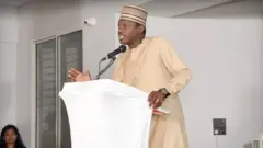 Ali Nuhu a lokacin da aka karrama shi a Indiya