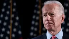 Joe Biden at a 2020 campaign event