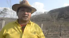Incendio en Bolivia