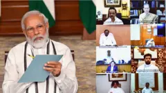 అఖిలపక్ష భేటీలో ప్రధాని మోదీ