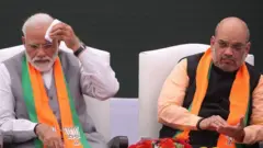 અમિત શાહ અને નરેન્દ્ર મોદી