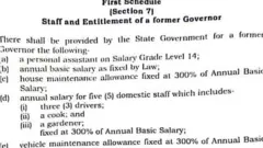 Enugu Pension for life bill: Iwe ndị mmadụ maka 'pension for life bill' ndị gọvanọ Enugu steeti bụ...