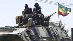 ወተሃደራት ኢትዮጵያ ዝጽዓነት ታንኪ
