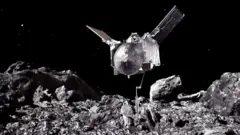 Bennu asteroid landing thumb