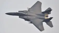 Pesawat jet F-15 Korea Selatan