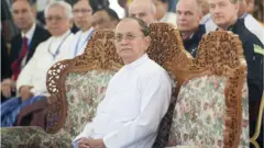 ရွေးကောက်ပွဲ နိုင်ရင်လည်း ဝမ်းမသာနဲ့ ရှုံးရင်လည်း စိတ်မပျက်နဲ့လို့ သမ္မတ ဟောင်း ဦးသိန်းစိန် ပြော