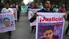 Protesta por caso Ayotzinapa