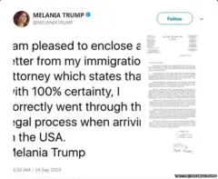 मेलानिया ट्रंप