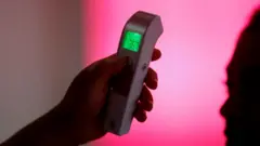 Toma de temperatura