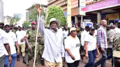 Yoweri Museveni yashitse ku butegetsi mu 1986 yirukanye Milton Obote