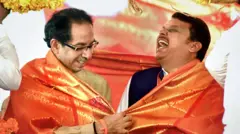 उद्धव ठाकरे आणि देवेंद्र फडणवीस