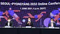 오세훈 서울시장이 국제올림픽위원회(IOC)에 '서울-평양 올림픽 공동 유치'를 피력했다