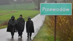 російське ракета в Польщі