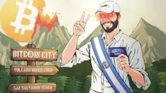 Pintura de Nayib Bukele