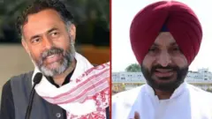 ਯੋਗਿੰਦਰ ਯਾਦਵ ਅਤੇ ਰਵਨੀਤ ਸਿੰਘ ਬਿੱਟੂ