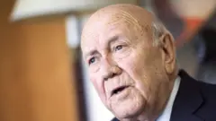 FW de Klerk in July 11, 2017