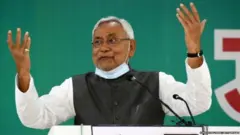 नितीश कुमार, बिहार