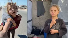 الطفلة الفلسطينية قمر