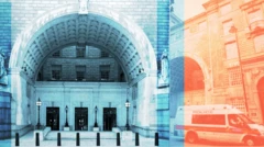 Вхід до штаб-квартири MI5 у будинку Темз-хаус у Лондоні 