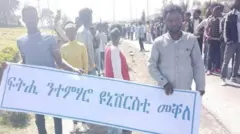 ሰለማዊ ሰልፊ ዘካየዱ ተመሃሮ ዩኒቨርስቲ መቐለ 