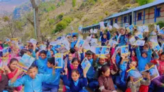 हुम्लाको सिमकोट विद्यार्थी