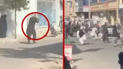 अफगानिस्तानमा दुर्लभ विरोधप्रदर्शनमा सहभागी महिलामाथि तालिबानद्वारा गोली प्रहार
