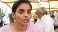 चनौत गांव के लोग पानी की गुणवत्ता को लेकर कर रहे प्रदर्शन