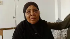 Nenek Saudah sedang menjalani perawatan di rumah sakit. 