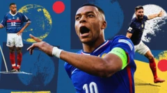 France striker Kylian Mbappe