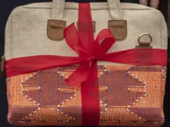 गत वर्ष अर्थमन्त्री वर्षमान पुनले बजेट भाषण राखेर लगेको झोला