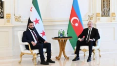 İlham Əliyev Əhməd Əl-Şaraa Ahmad Al-Şaraa Azərbaycan qazı Suriya