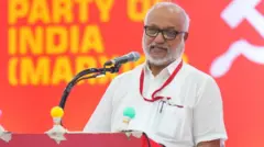 मरियम अलेक्जेंडर बेबी पोलित ब्यूरो में एकमात्र ईसाई चेहरा हैं.