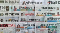 ঢাকা থেকে প্রকাশিত সংবাদপত্র