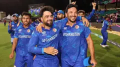 බංගලාදේශ කණ්ඩායම සමග පැවති සුපිරි 08 වටයේ තරගයෙන් ඩක්වත් - ලුවිස් න්‍යාය අනුව ලකුණු 08 කින් ජය ගනිමින් 2024 T20 ලෝක කුසලාන තරගාවලියේ අර්ධ අවසන් වටයට සුදුසුකම් ලැබීමට ඇෆ්ගනිස්ථාන කණ්ඩායම අද (ජුනි 25 වැනිදා) සමත් විය.