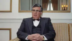 Julio César Turbay, avô de Miguel Uribe Turbay e ex-presidente da Colômbia.